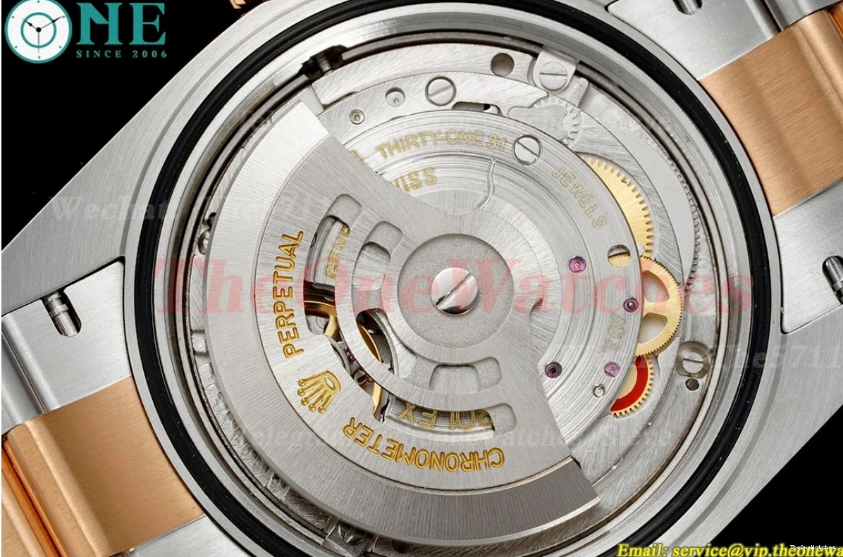 SS Oys Textured EWEF Datejust RG 41mm 126331 Silver A3235 Dia 1209